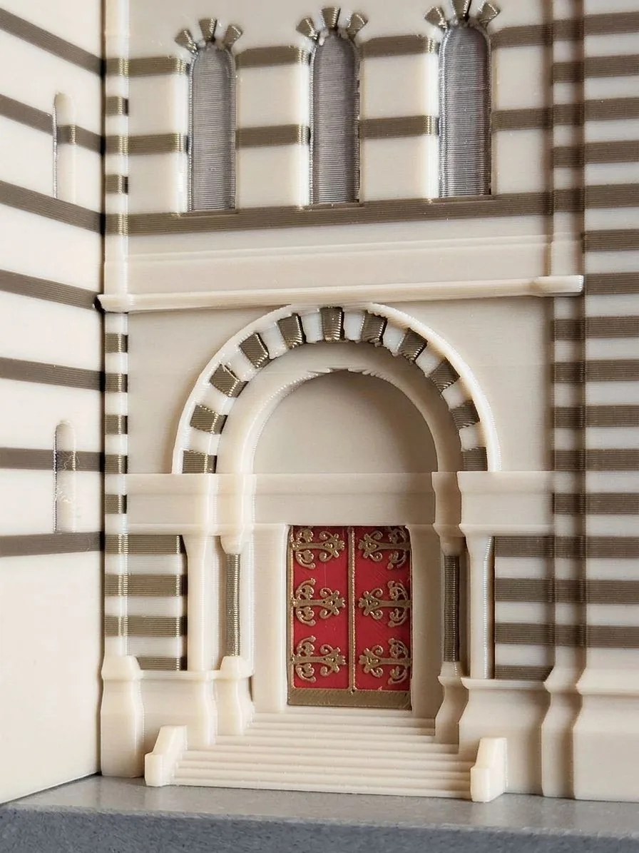 Détail de la maquette de la cathédrale de la Major, vue 13